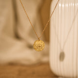 Personalized Flower Necklace