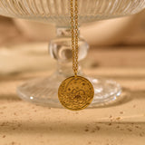 Personalized Flower Necklace