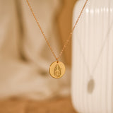 Personalized Hamsa Eye Necklace