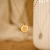 Personalized Runes Pendant Necklace