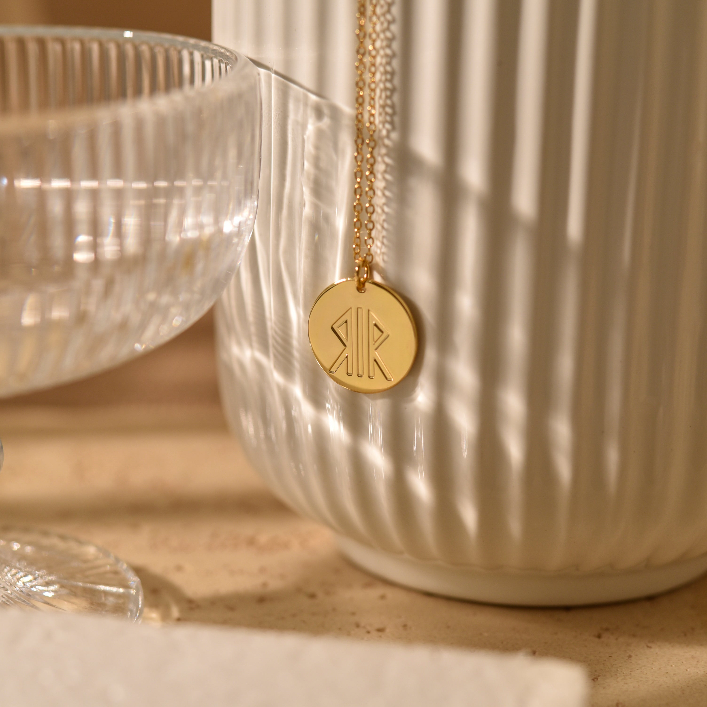 Personalized Runes Pendant Necklace