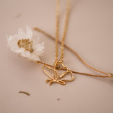 Minimalist Butterfly Necklace