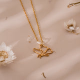 Minimalist Butterfly Necklace