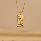 Tarot Card Necklace