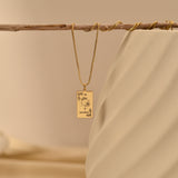Tarot Card Necklace
