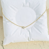 Gold Water Drop Necklace