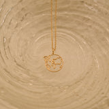 Minimalist Earth Necklace