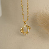 Double Knotted Infinity Necklace