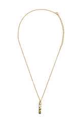 Hand-Hammered Rectangle Necklace