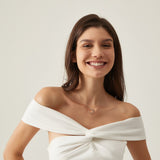 Pearl Crescent Moon Necklace  Diamond Moon Phase Necklace  Celestial Jewelry  Perfect Gift for Her  Minimalist Jewelry  SN-1331G