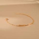 Personalized Name Bar Bracelet