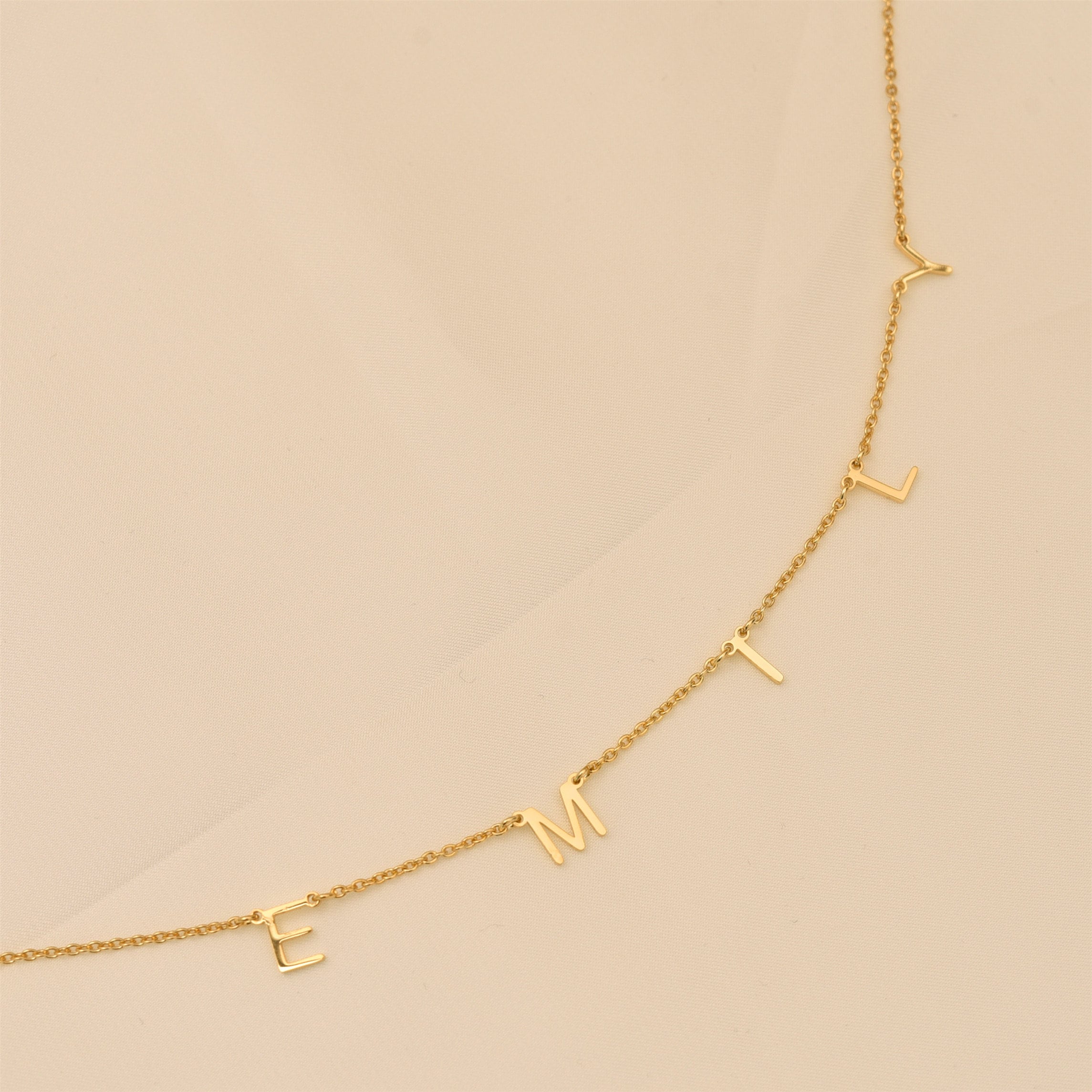 Personalized Name Necklace, Letter Necklace