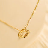 Linked Circled Necklace