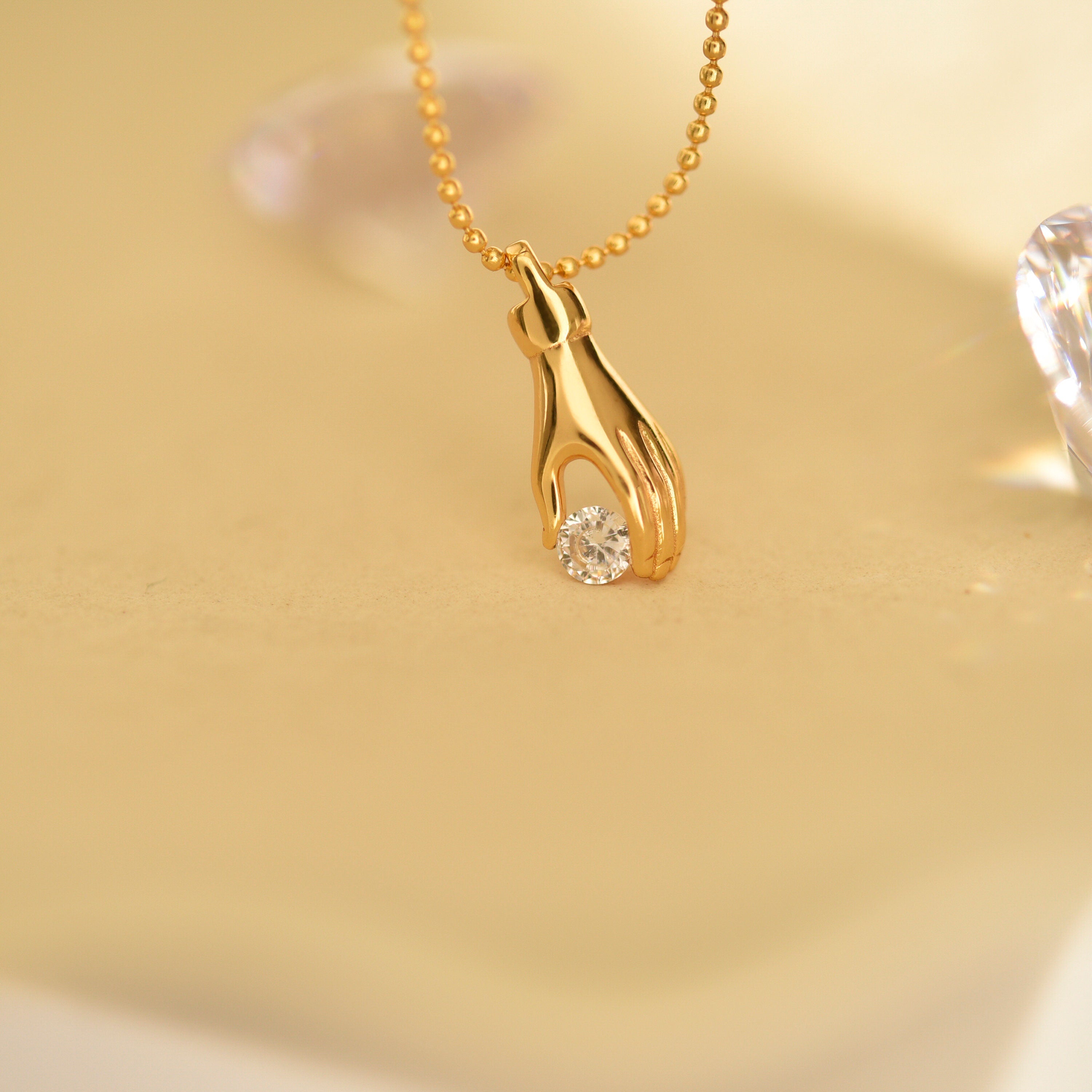 Hand Gestures Necklace