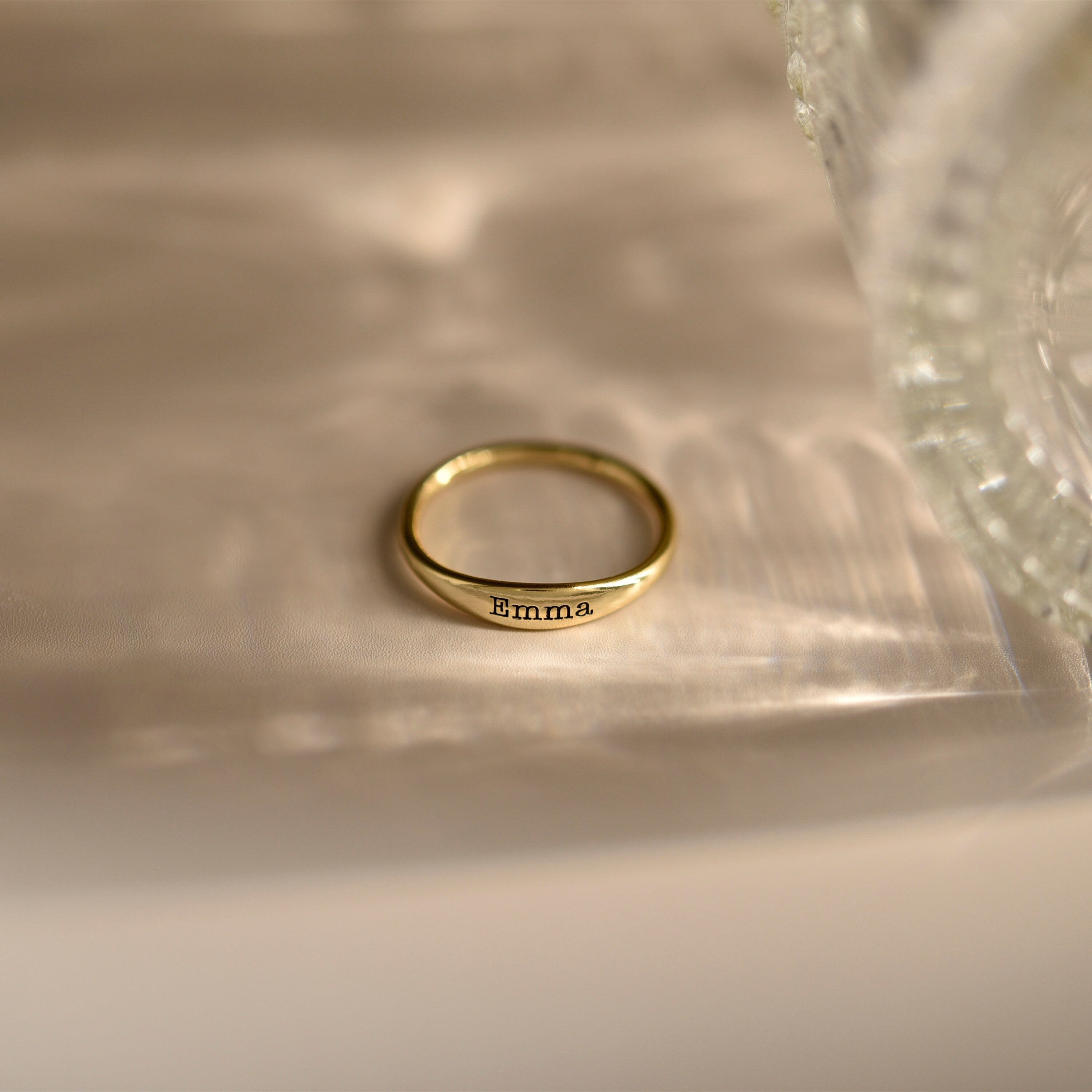 Personalized Name Ring
