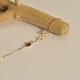 Personalized Birthflower Bracelet, Birthstone Bracelet