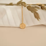 Compass Necklace|925 Sterling Silver Necklace|Cable Chain Necklace|Gift for her| Anniversary Gift|Womens Gift|SN-1198G