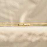 Linked Loop Necklace, Infinity Necklace