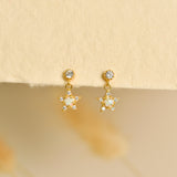Star Drop Earrings