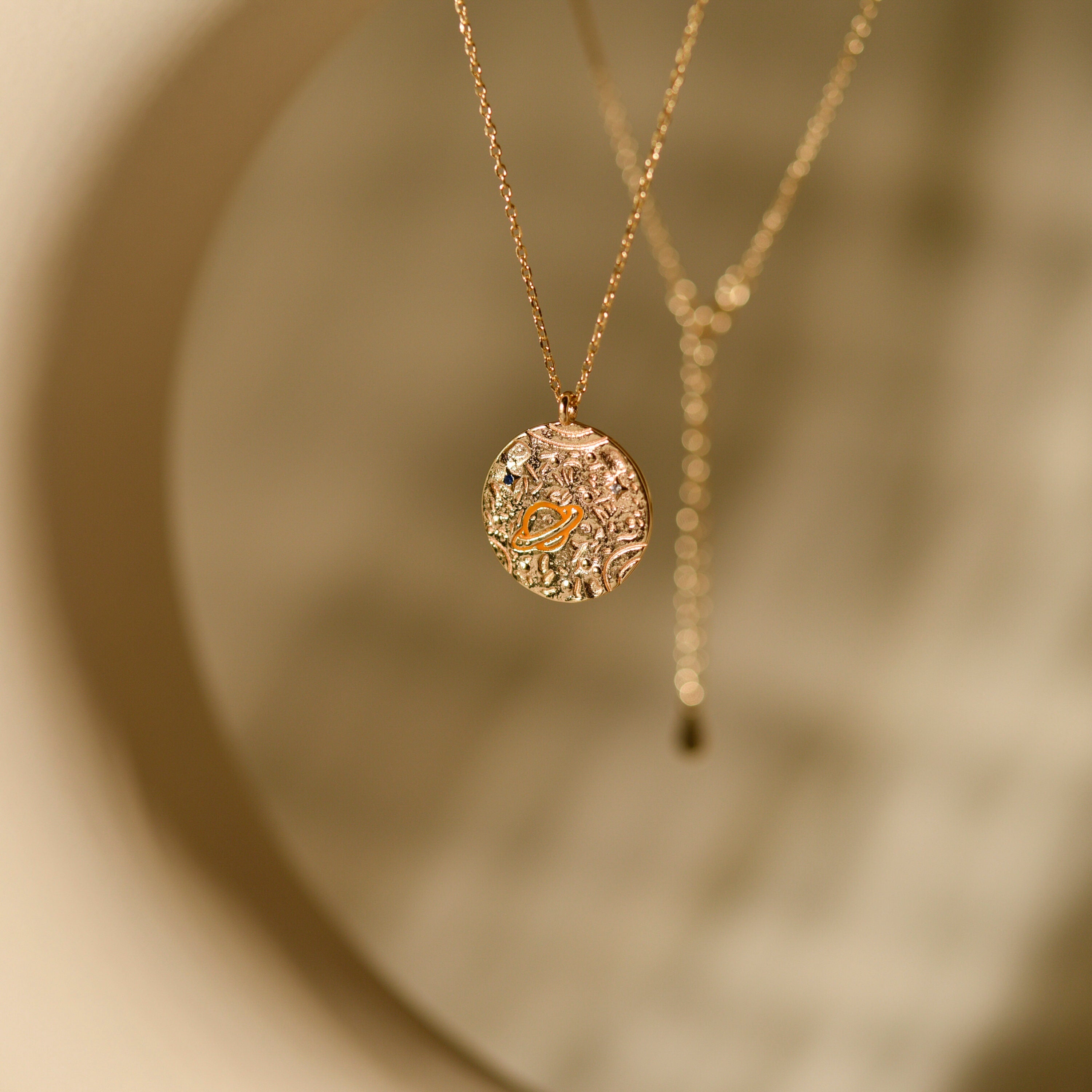 Saturn Necklace