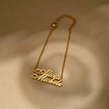 Double Name Bracelet