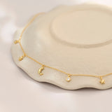 Dainty Star Moon Pendant Necklace
