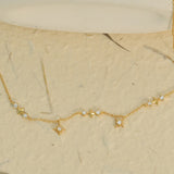 Gold Star Necklace