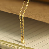 Letter Charm Necklace