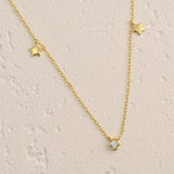 Diamond Star Gold-filled Necklace