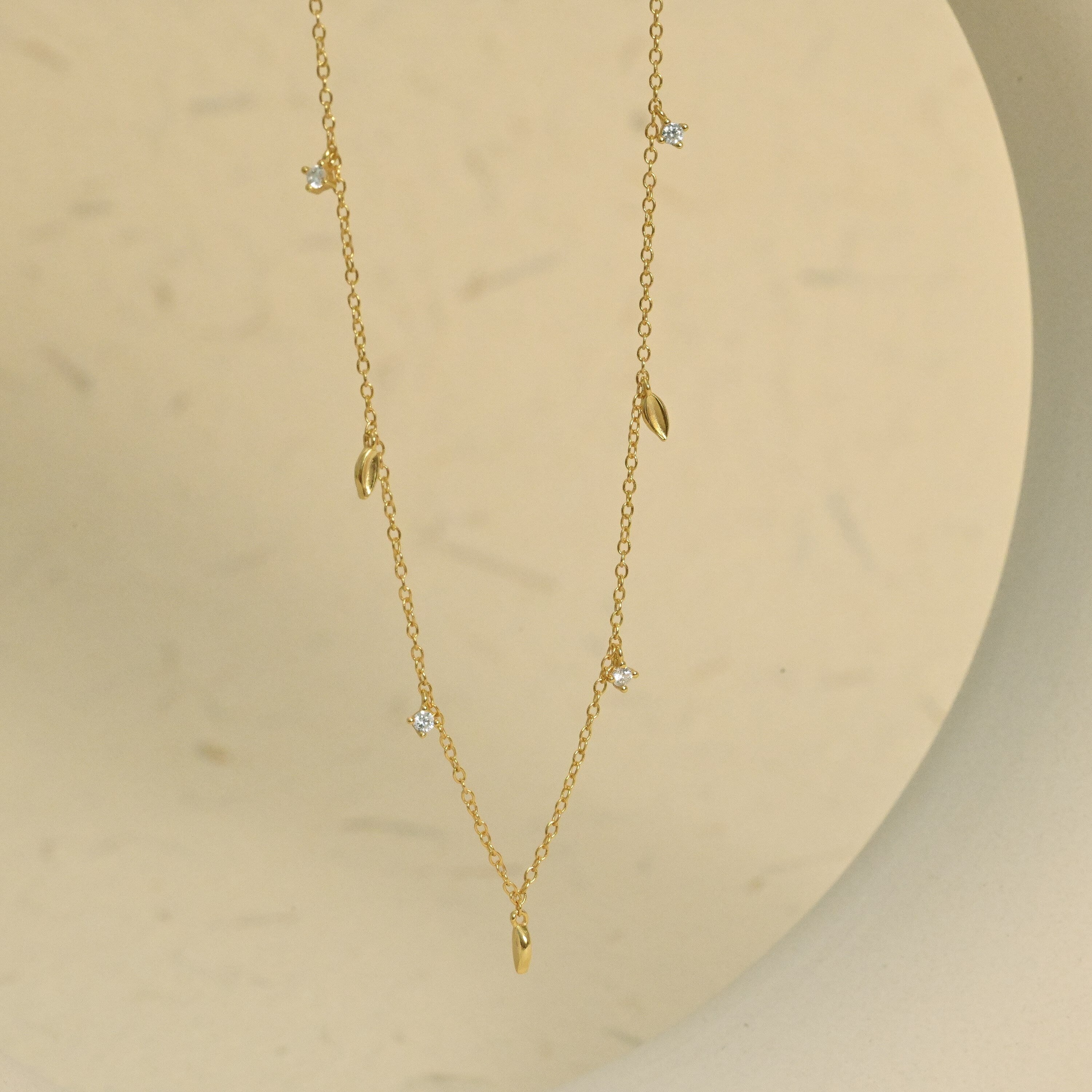 Dainty Diamond Necklace