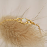 Paper Clip Pendant Necklace