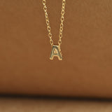 Letter Charm Necklace