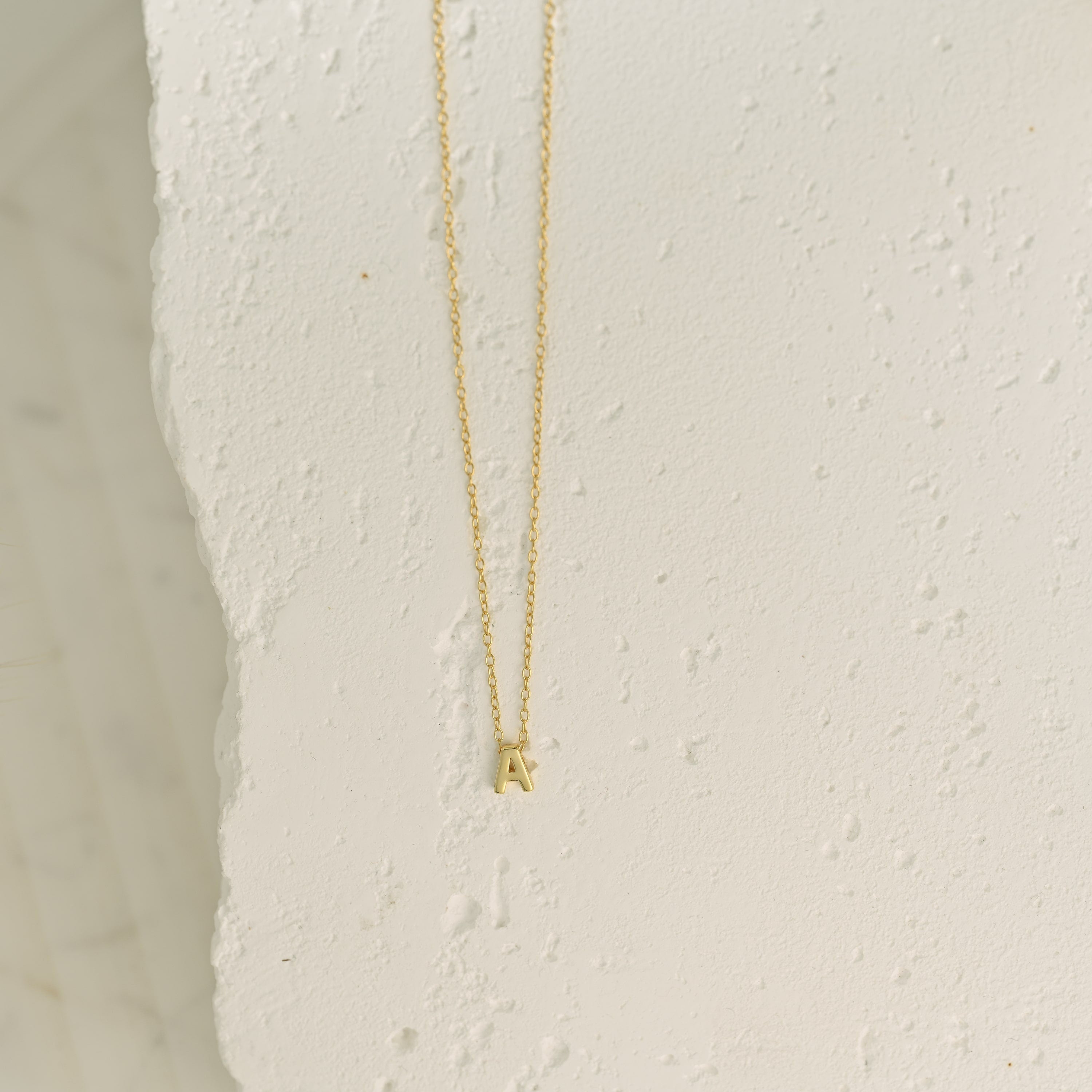 Letter Charm Necklace