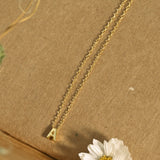 Letter Charm Necklace