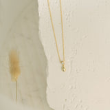 Teardrop Gold Necklace
