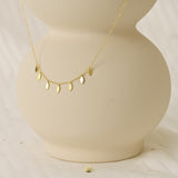 Gold Leaf Choker Necklace
