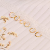 Pave Diamond Huggies