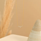 Diamond Wave Necklace