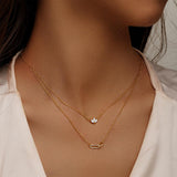 Marquise Interlocking Necklace