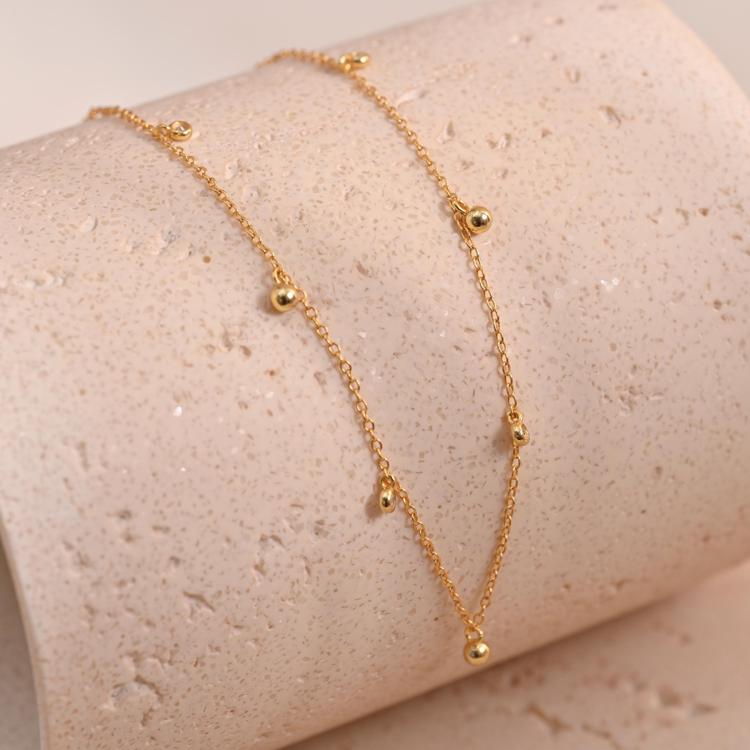 Diamond Station Necklace