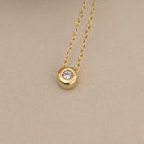 Round Diamond Necklace