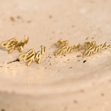 Handwriting Earrings