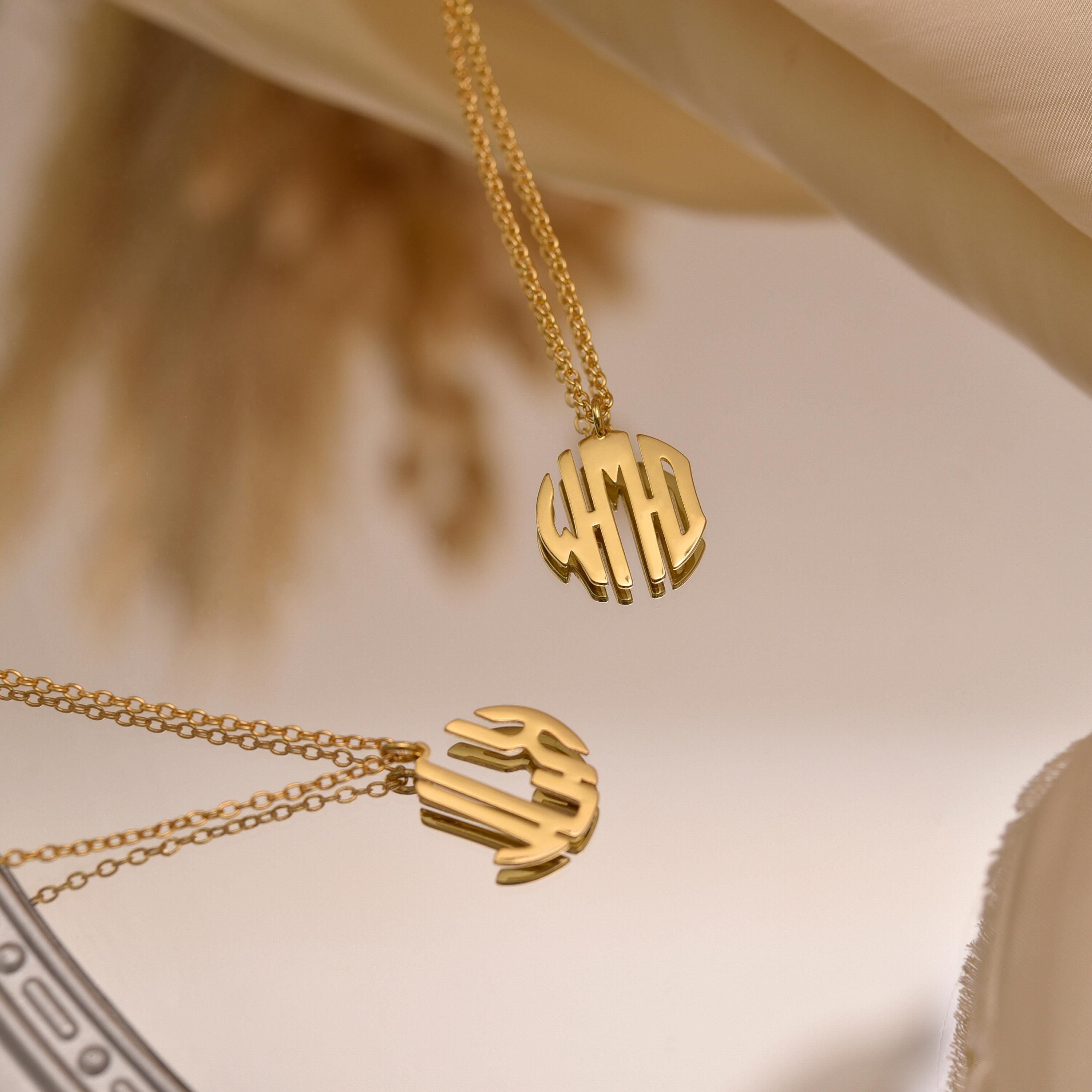 Personalized Monogram Necklace