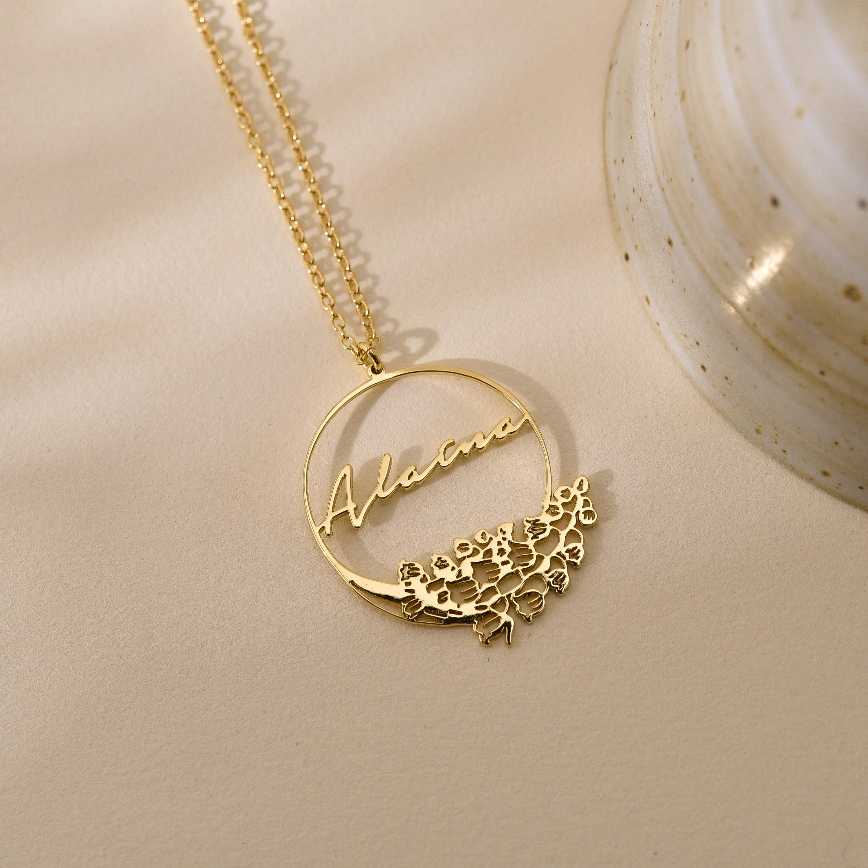 Birthflower Necklace