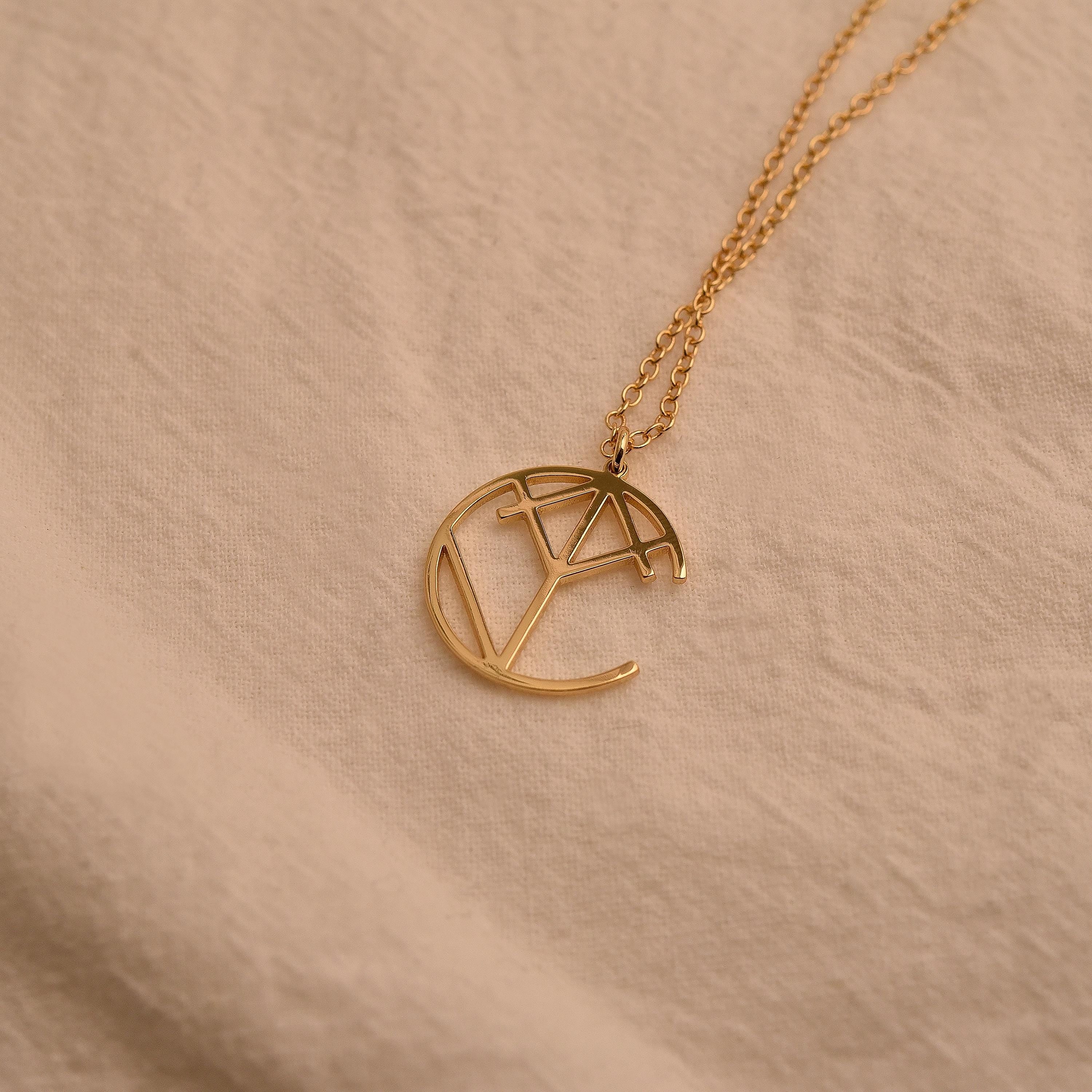 Logo Name Necklace