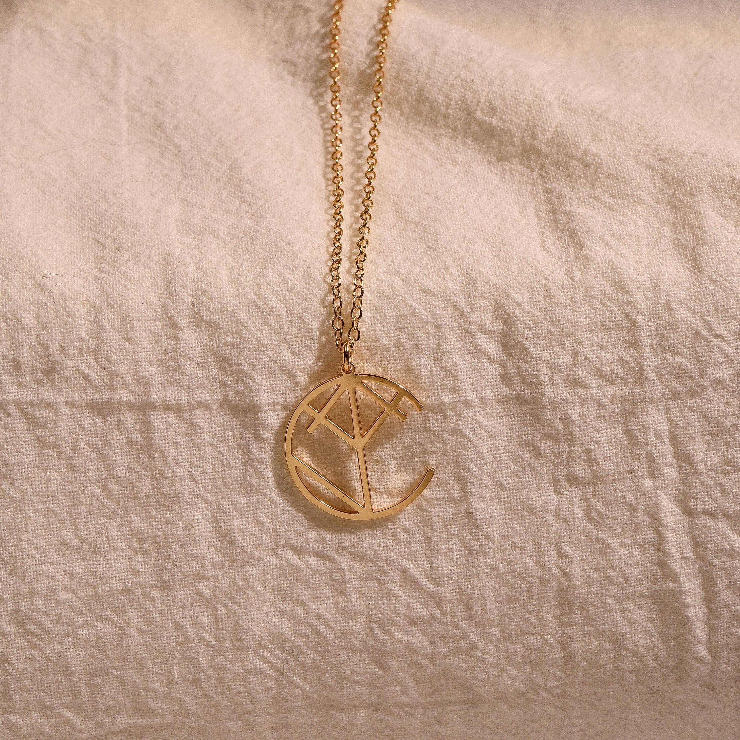 Logo Name Necklace