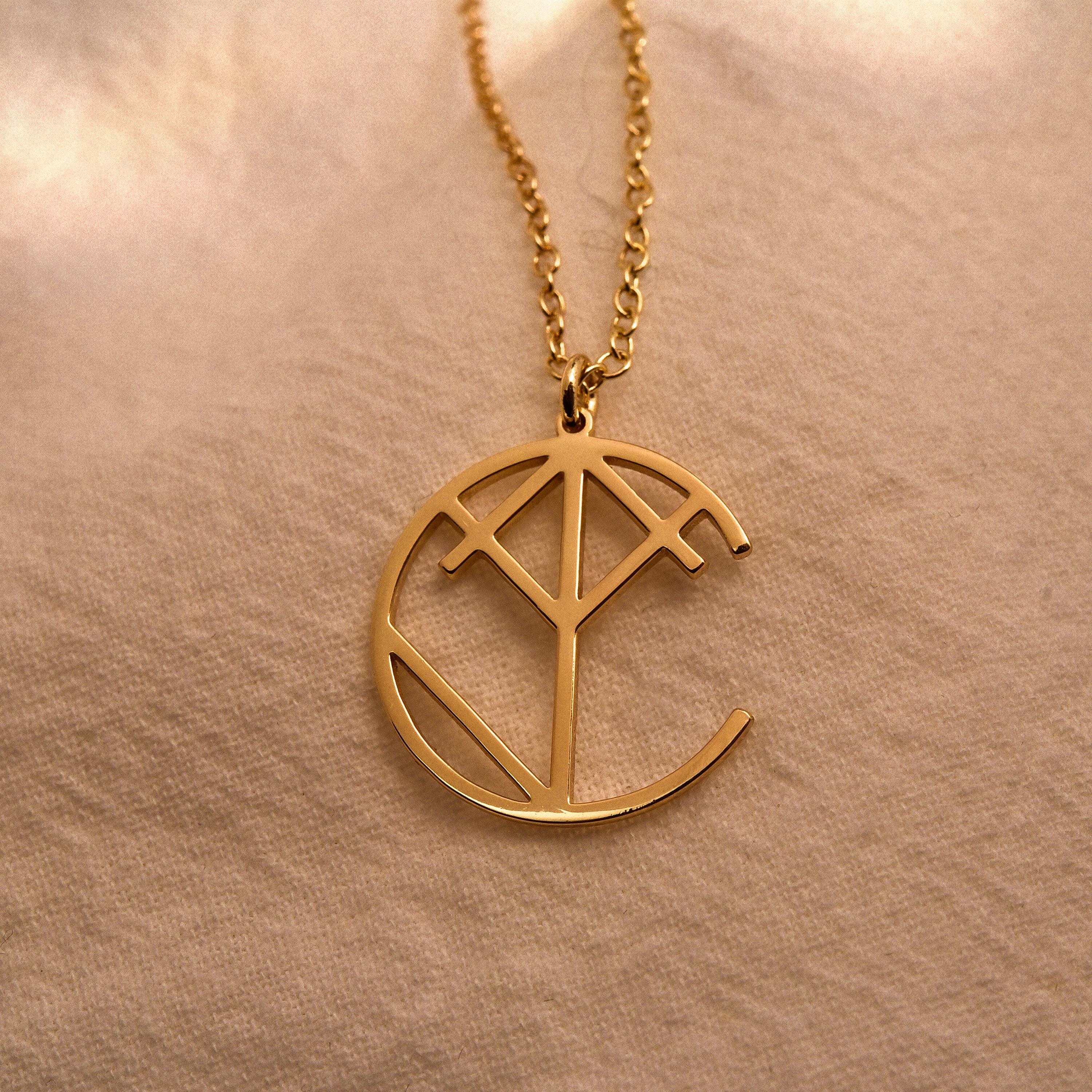 Logo Name Necklace