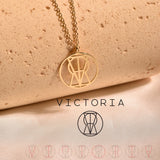 Personalized Name Logo Necklace