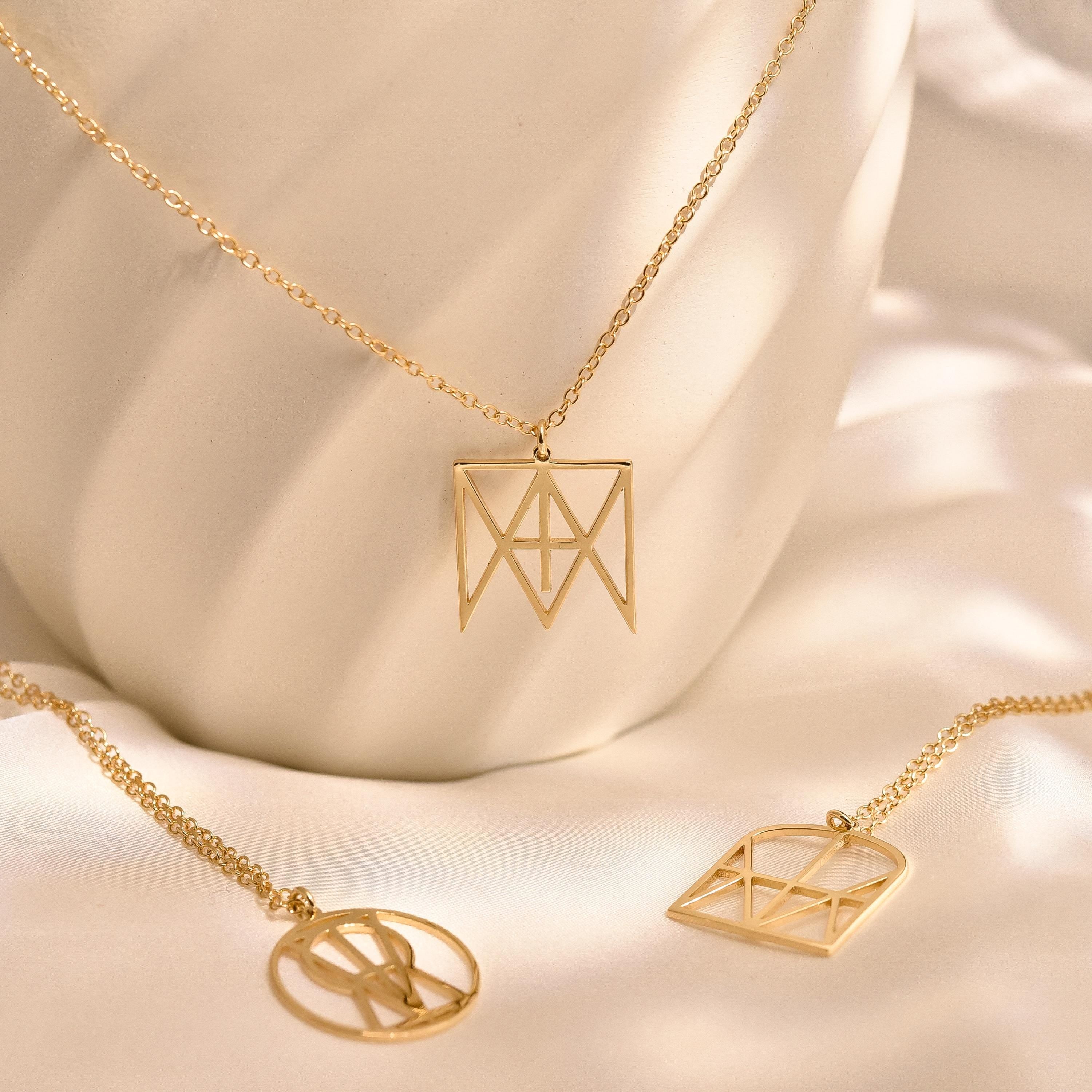 Personalized Name Logo Necklace