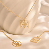 Personalized Name Logo Necklace